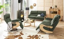 himolla Einzelsofa Leder 4818 | Dunkelgrün ohne 2,5