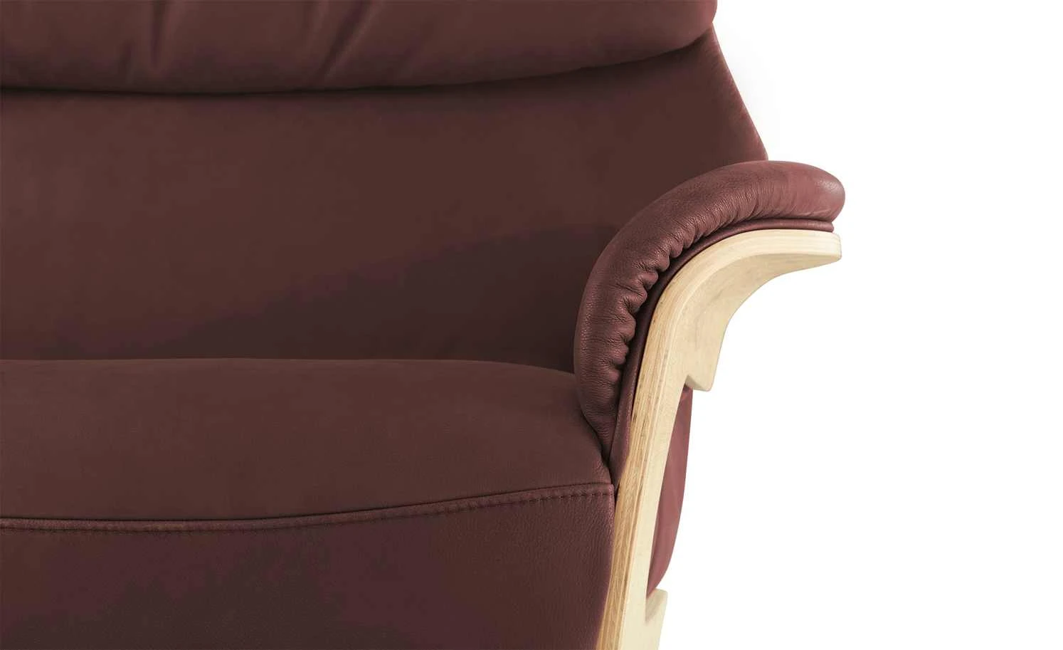 himolla Einzelsofa Leder 4818 | Dunkelrot ohne 2,5 7 himolla Einzelsofa Leder 4818 | Dunkelrot ohne 2,5 – Bild 5