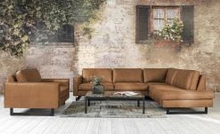 Ecksofa Pinto | Cognac (Braun) rechts