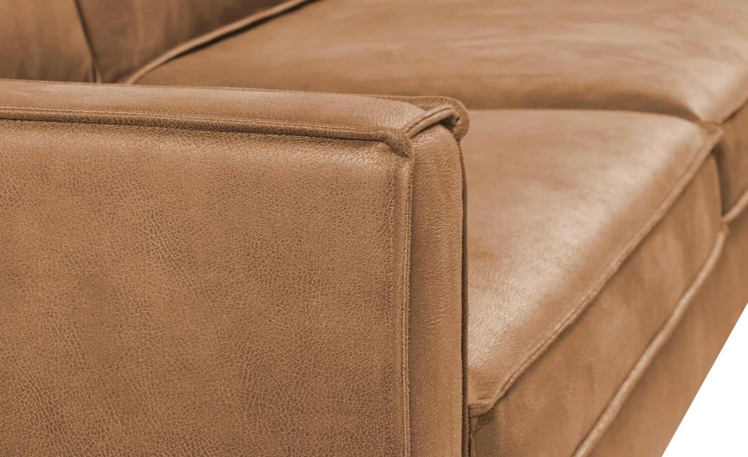 Ecksofa Pinto | Cognac (Braun) rechts 7 Ecksofa Pinto | Cognac (Braun) rechts – Bild 5
