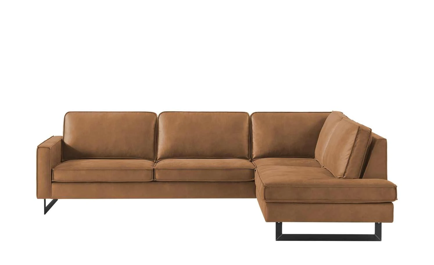 Ecksofa Pinto | Cognac (Braun) rechts 4 Ecksofa Pinto | Cognac (Braun) rechts – Bild 2