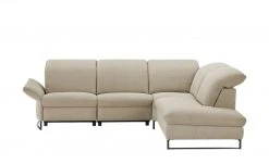 Gallery M Ecksofa Viviana | Taupe (Beige) rechts Grundfunktion