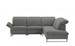 Gallery M Ecksofa Viviana | Anthrazit rechts Grundfunktion