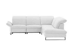 Gallery M Ecksofa Viviana | Silbergrau rechts Grundfunktion