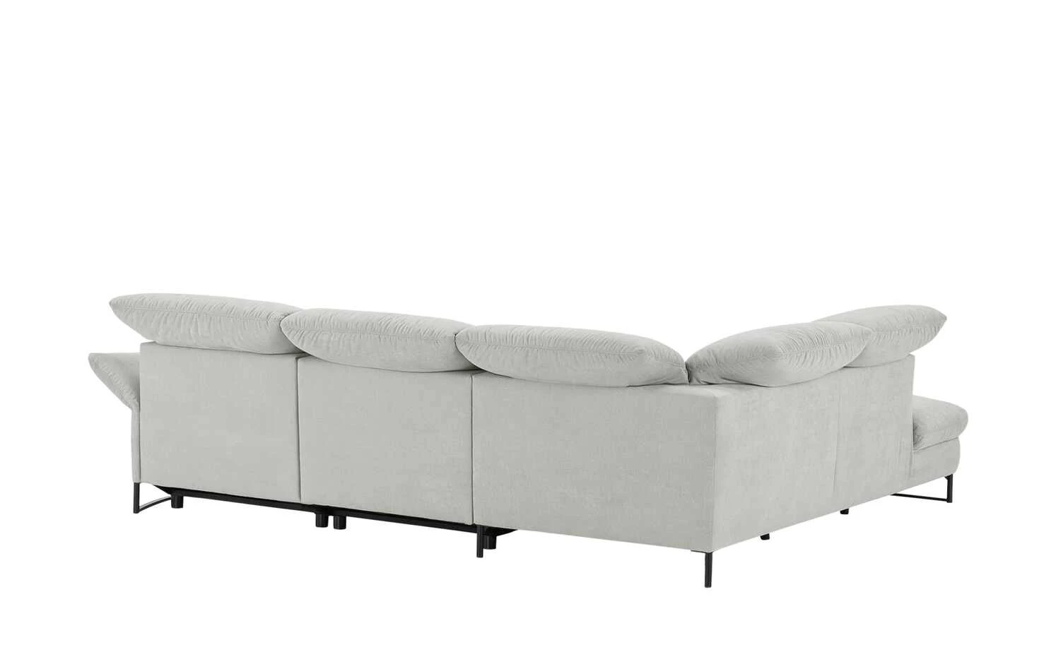 Gallery M Ecksofa Viviana | Hellgrau links Grundfunktion 4 Gallery M Ecksofa Viviana | Hellgrau links Grundfunktion – Bild 2