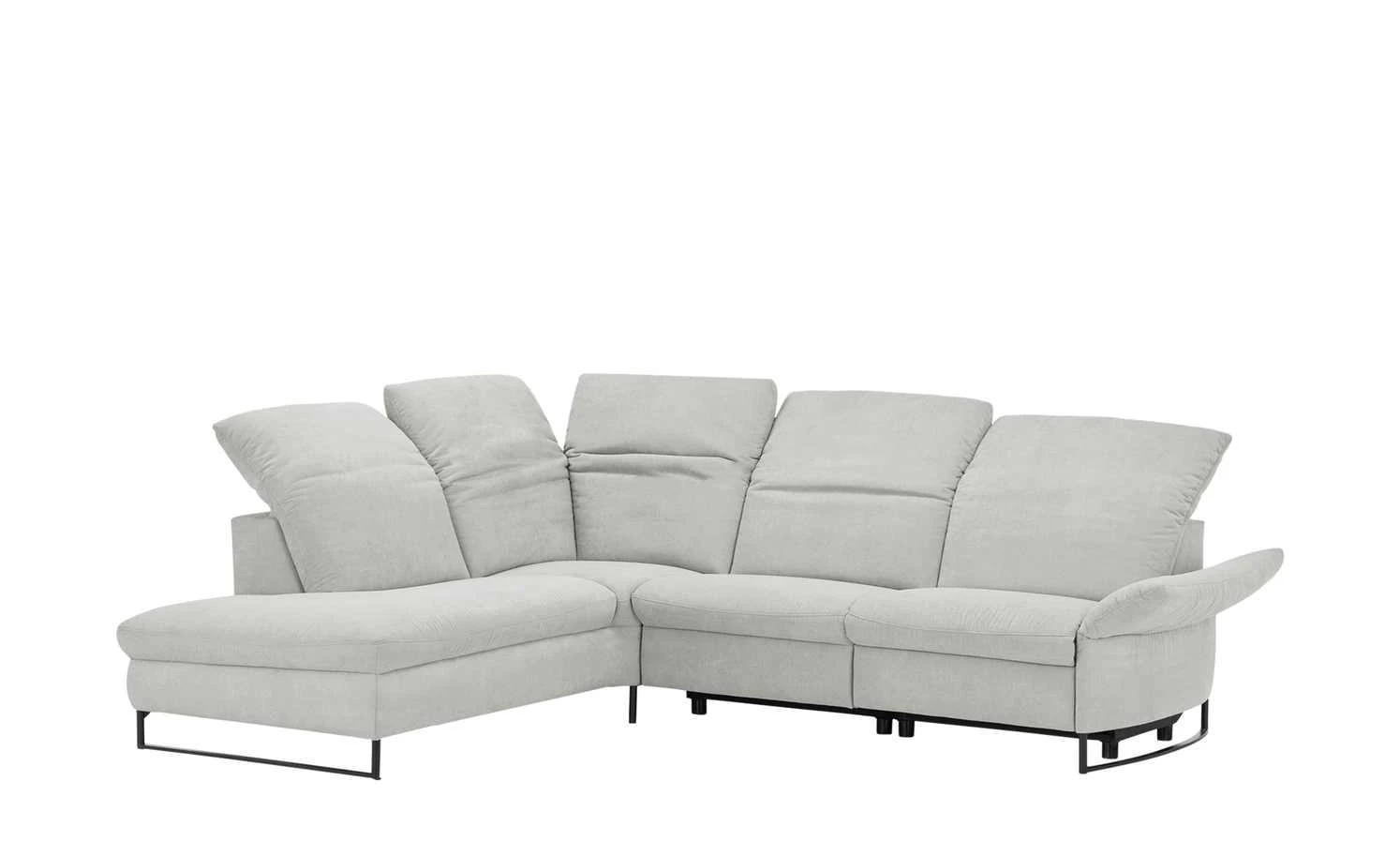 Gallery M Ecksofa Viviana | Hellgrau links Grundfunktion 14 Gallery M Ecksofa Viviana | Hellgrau links Grundfunktion – Bild 12