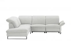 Gallery M Ecksofa Viviana | Hellgrau links Grundfunktion