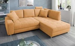 bobb Ecksofa Arissa de Luxe | Honiggelb rechts