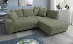 bobb Ecksofa Arissa de Luxe | Grün rechts