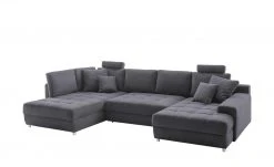 bobb Wohnlandschaft Arissa de Luxe | Anthrazit links -Sofas Verkaufsladen 25405787 7 202106181242