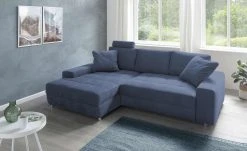 bobb Ecksofa Arissa de Luxe | Blau links