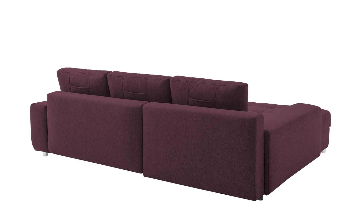 bobb Ecksofa Arissa de Luxe | Weinrot links 5 bobb Ecksofa Arissa de Luxe | Weinrot links – Bild 3