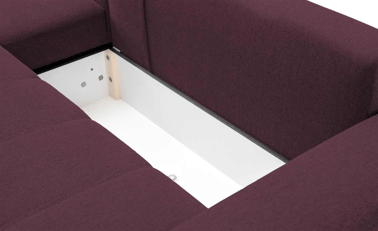 bobb Ecksofa Arissa de Luxe | Weinrot links 8 bobb Ecksofa Arissa de Luxe | Weinrot links – Bild 6