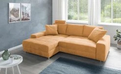 bobb Ecksofa Arissa de Luxe | Honiggelb links