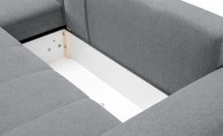 bobb Ecksofa Arissa de Luxe | Steingrau (Stone) links -Sofas Verkaufsladen 25405800 7 202106181242