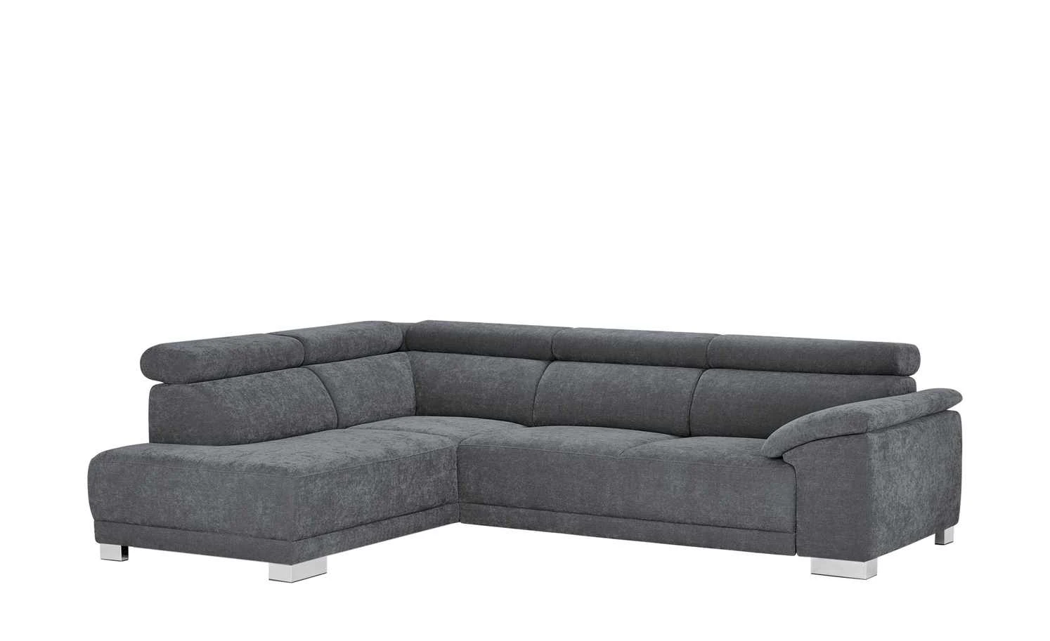 Ecksofa Chocolo | Dunkelgrau links Grundfunktion 5 Ecksofa Chocolo | Dunkelgrau links Grundfunktion – Bild 3