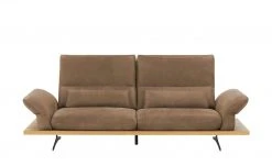 W.SCHILLIG Leder Sofa Imperia | Macchiato 220|cm Grundfunktion