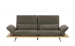 W.SCHILLIG Leder Sofa Imperia | Espresso 220|cm Grundfunktion
