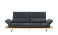 W.SCHILLIG Leder Sofa Imperia | Dunkelblau 220|cm Grundfunktion