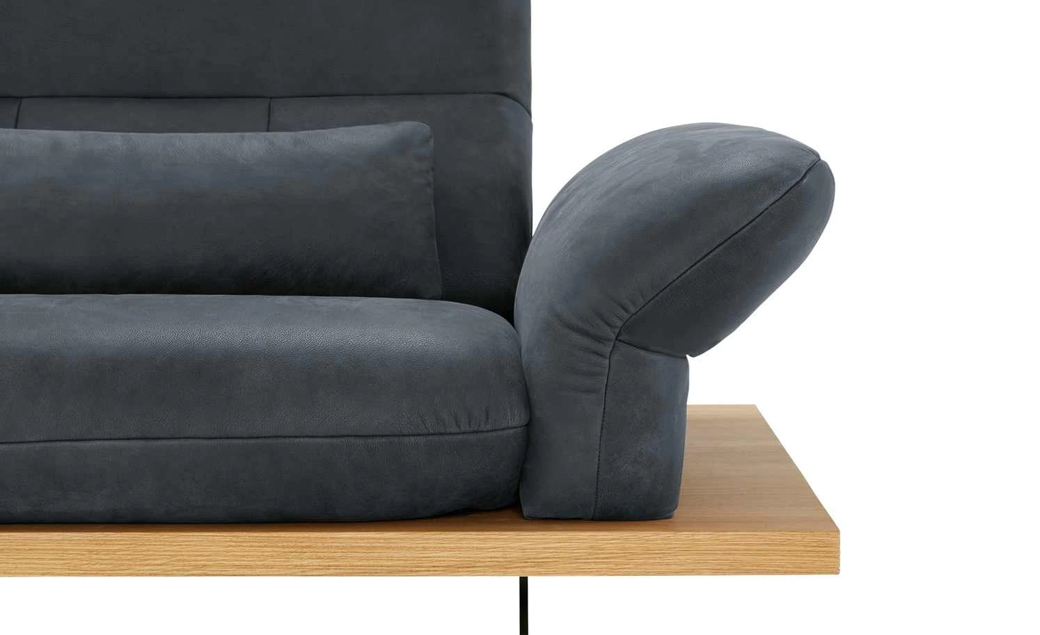 W.SCHILLIG Leder Sofa Imperia | Dunkelblau 220|cm Grundfunktion 8 W.SCHILLIG Leder Sofa Imperia | Dunkelblau 220|cm Grundfunktion – Bild 6