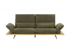 W.SCHILLIG Leder Sofa Imperia | Olive (Grün) 220|cm Grundfunktion