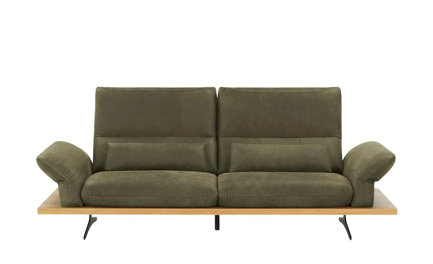 W.SCHILLIG Leder Sofa Imperia | Olive (Grün) 220|cm Grundfunktion 3 W.SCHILLIG Leder Sofa Imperia | Olive (Grün) 220|cm Grundfunktion