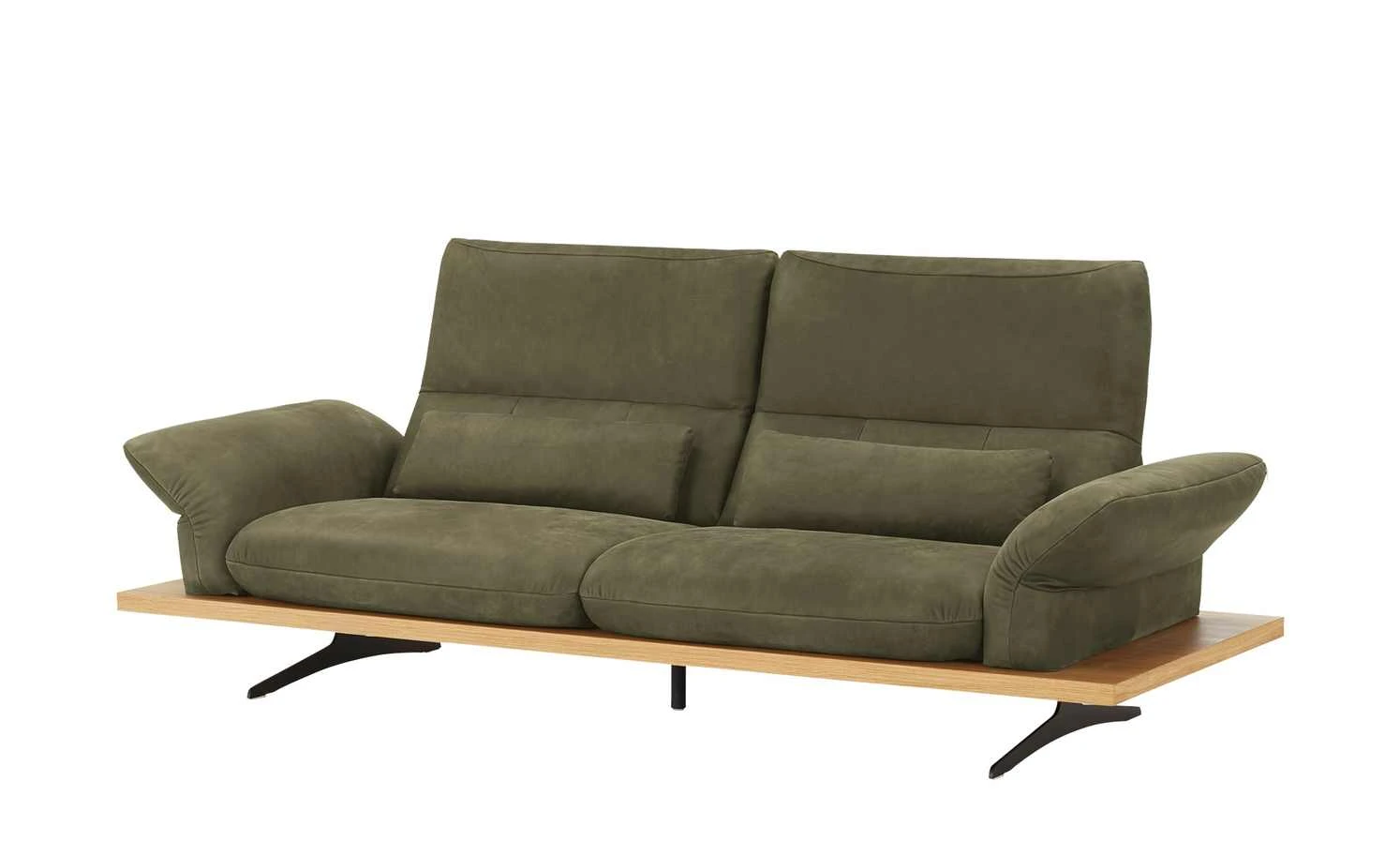 W.SCHILLIG Leder Sofa Imperia | Olive (Grün) 220|cm Grundfunktion 14 W.SCHILLIG Leder Sofa Imperia | Olive (Grün) 220|cm Grundfunktion – Bild 12