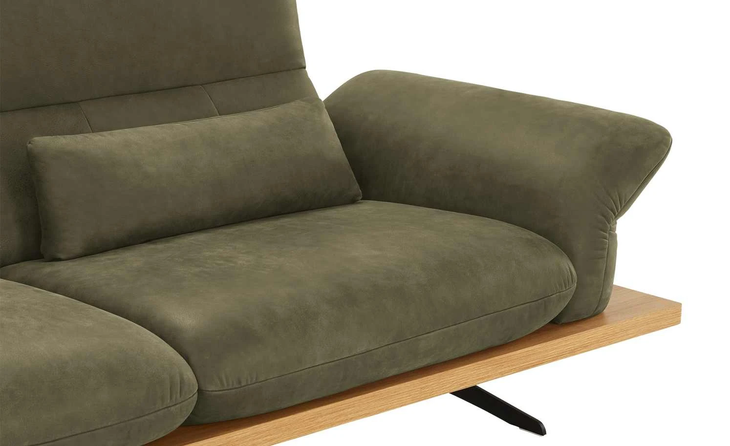W.SCHILLIG Leder Sofa Imperia | Olive (Grün) 220|cm Grundfunktion 9 W.SCHILLIG Leder Sofa Imperia | Olive (Grün) 220|cm Grundfunktion – Bild 7