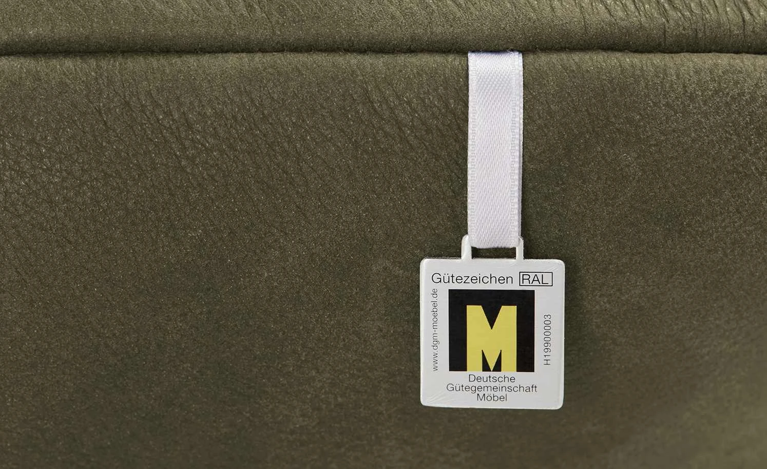 W.SCHILLIG Leder Sofa Imperia | Olive (Grün) 220|cm Grundfunktion 11 W.SCHILLIG Leder Sofa Imperia | Olive (Grün) 220|cm Grundfunktion – Bild 9