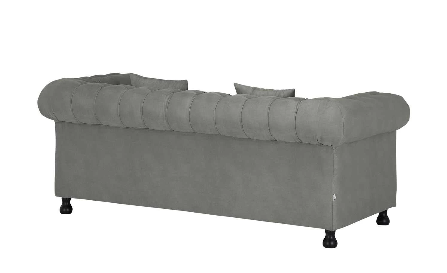 smart Sofa Chelli | Grau 3 Mikrofaser 6 smart Sofa Chelli | Grau 3 Mikrofaser – Bild 4