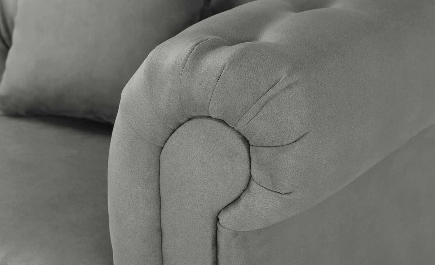 smart Sofa Chelli | Grau 3 Mikrofaser 10 smart Sofa Chelli | Grau 3 Mikrofaser – Bild 8