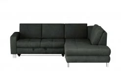Ecksofa Cosima | Schwarz rechts