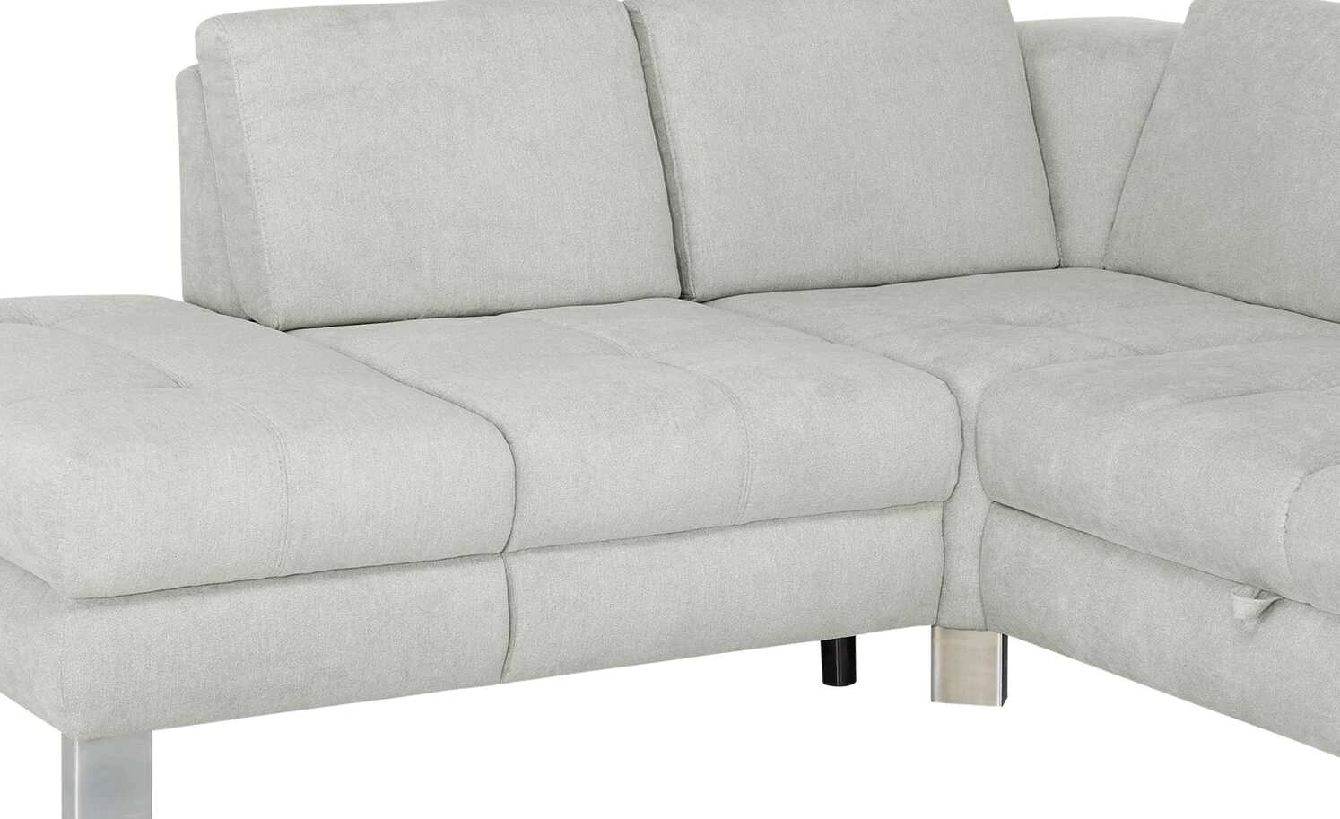 Ecksofa Cosima | Silbergrau links 7 Ecksofa Cosima | Silbergrau links – Bild 5