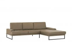 Gallery M Leder Ecksofa Viola | Macchiato (Beige) rechts -Sofas Verkaufsladen 25406877 5 202001272236