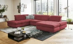Lounge Collection Wohnlandschaft Spencer | Rot links Grundfunktion