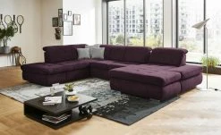 Lounge Collection Wohnlandschaft Spencer | Lila links Grundfunktion
