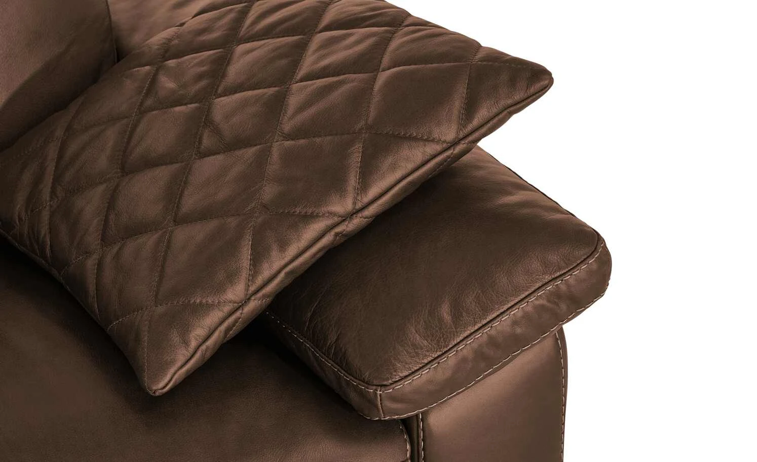 Ravensberger Werkstätten Ecksofa Leder Domino | Chocolate (Dunkelbraun) links 8 Ravensberger Werkstätten Ecksofa Leder Domino | Chocolate (Dunkelbraun) links – Bild 6