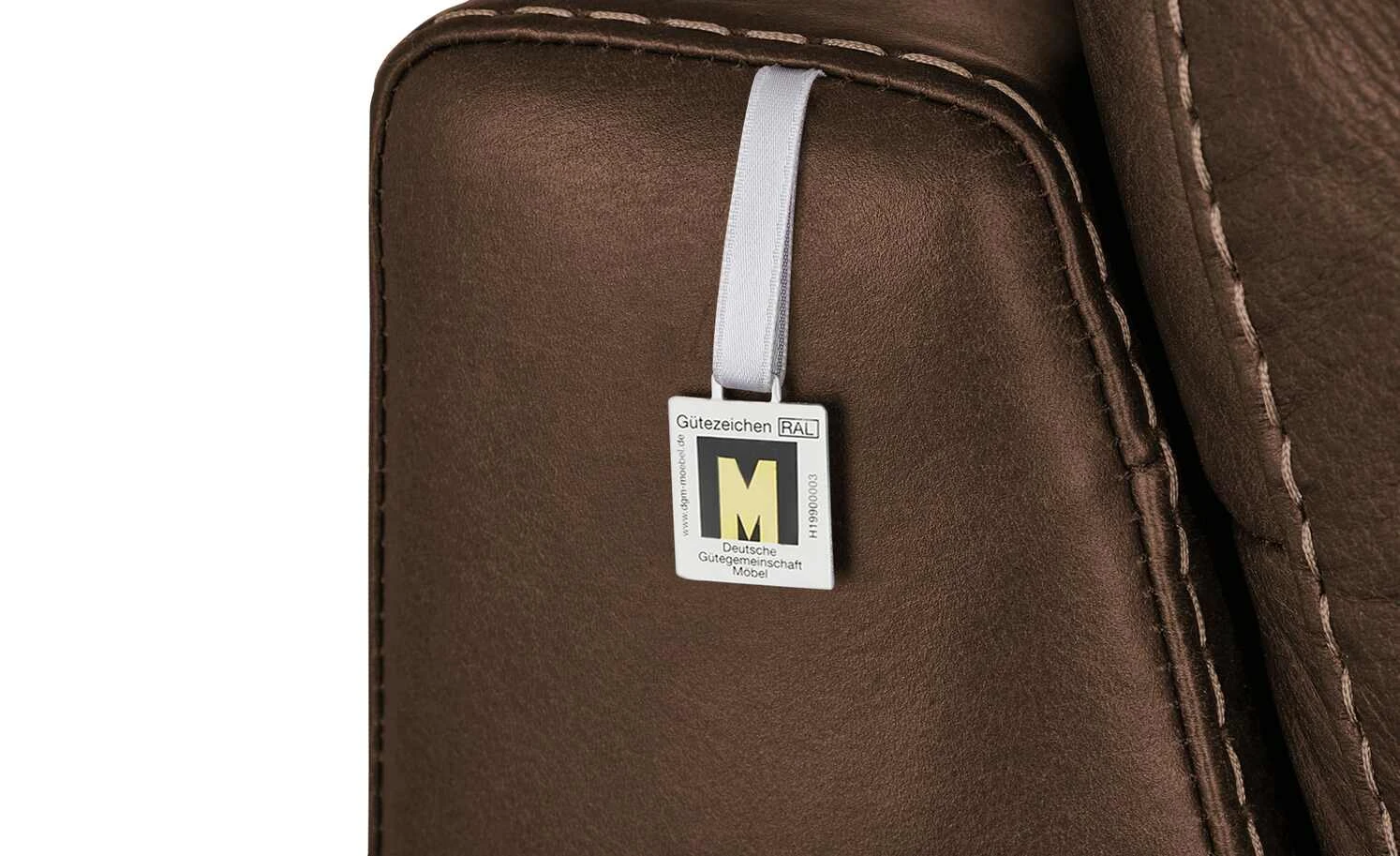 Ravensberger Werkstätten Ecksofa Leder Domino | Chocolate (Dunkelbraun) links 9 Ravensberger Werkstätten Ecksofa Leder Domino | Chocolate (Dunkelbraun) links – Bild 7