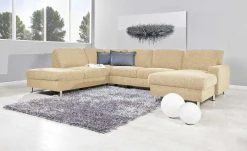 meinSofa Wohnlandschaft Jana | Sand (Hellbraun) links ohne