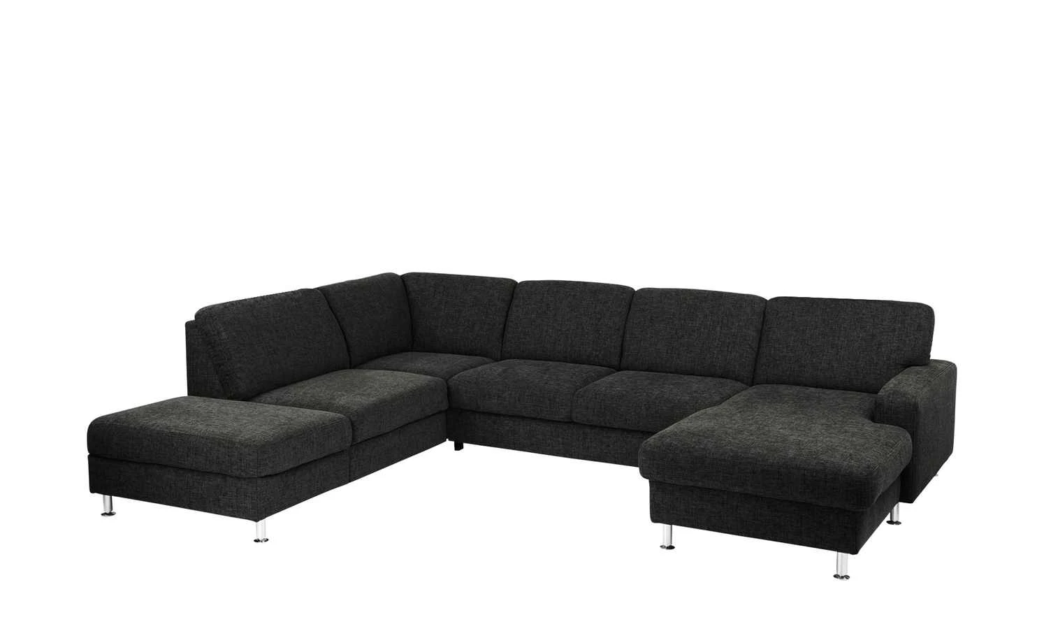 meinSofa Wohnlandschaft Jana | Schwarz links ohne 6 meinSofa Wohnlandschaft Jana | Schwarz links ohne – Bild 4