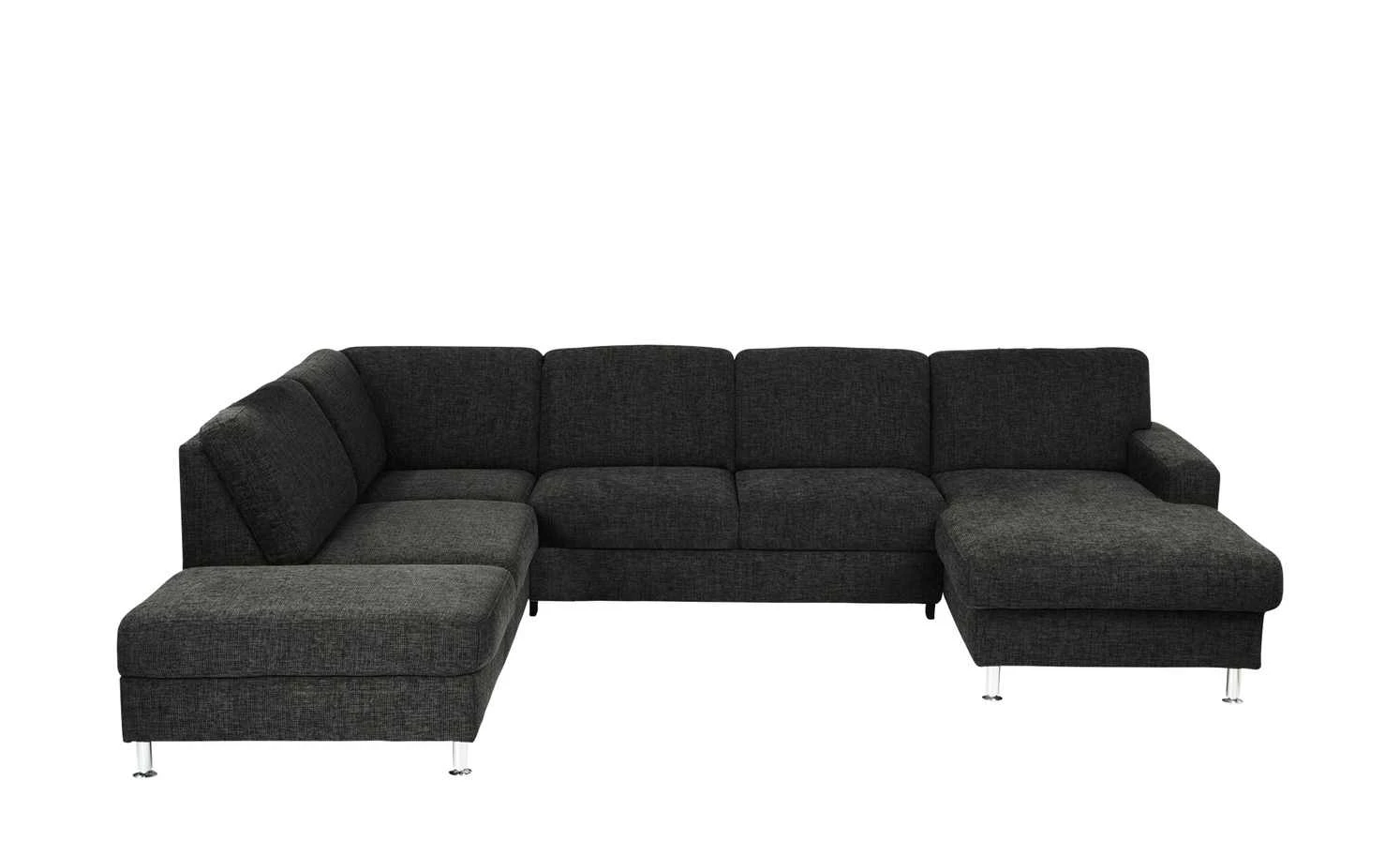 meinSofa Wohnlandschaft Jana | Schwarz links ohne 4 meinSofa Wohnlandschaft Jana | Schwarz links ohne – Bild 2