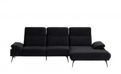 switch Ecksofa Monte Carlo | Schwarz rechts