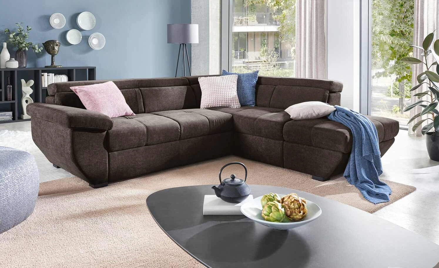 uno Ecksofa Formula | Braun rechts Erweiterte Funktion 3 uno Ecksofa Formula | Braun rechts Erweiterte Funktion