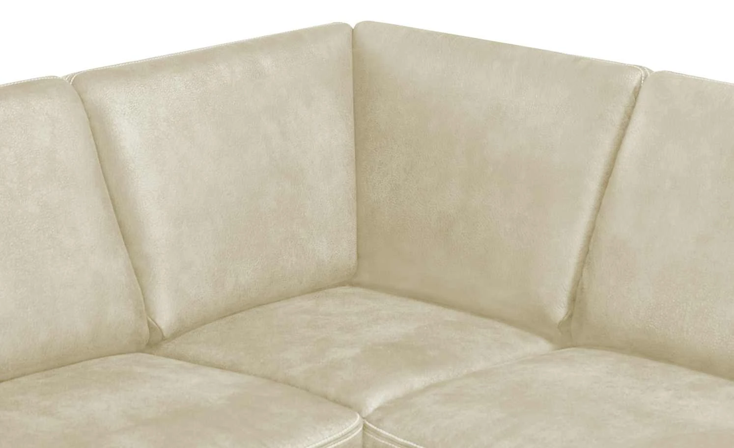 meinSofa Wohnlandschaft Samu | Ecru (Creme) links ohne 5 meinSofa Wohnlandschaft Samu | Ecru (Creme) links ohne – Bild 3