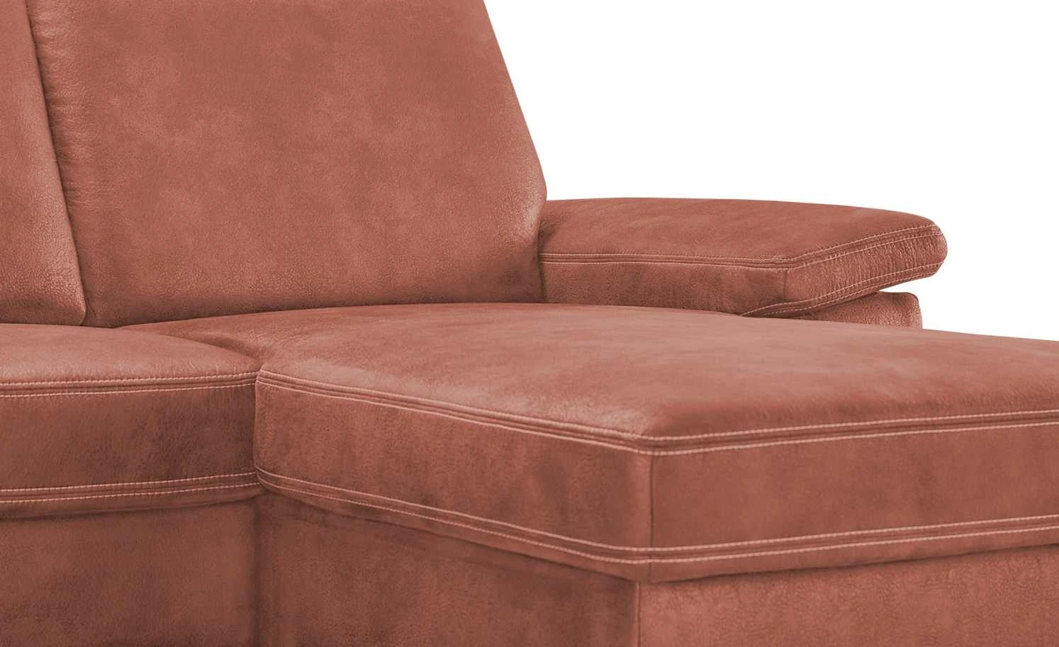 meinSofa Wohnlandschaft Samu | Rubinrot links ohne 6 meinSofa Wohnlandschaft Samu | Rubinrot links ohne – Bild 4