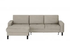 Ecksofa Coline Move | Silbergrau links