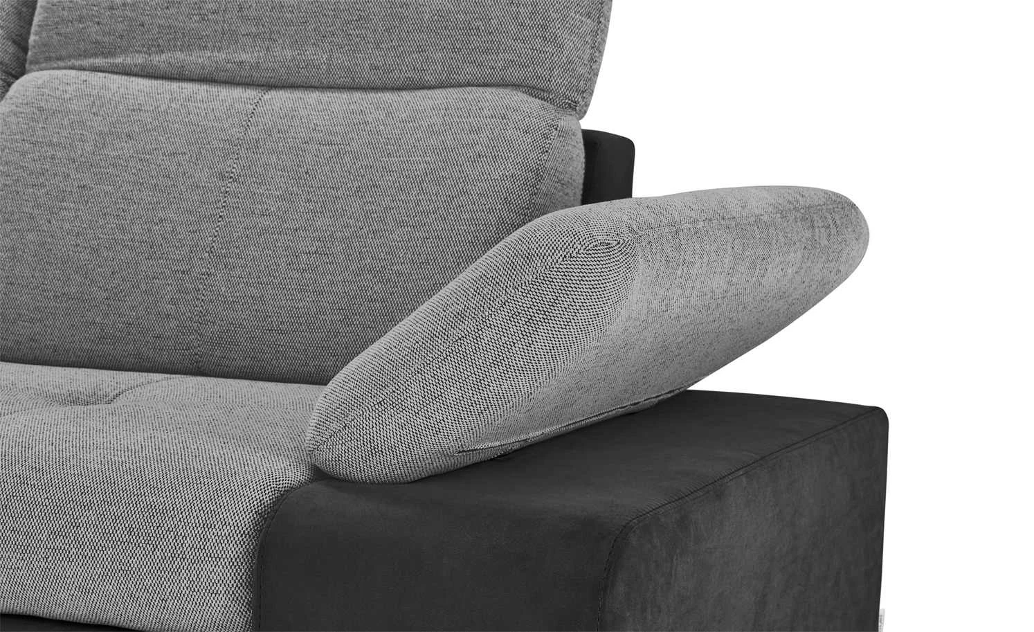 switch Ecksofa Avilla | Silbergrau links Grundfunktion 10 switch Ecksofa Avilla | Silbergrau links Grundfunktion – Bild 8