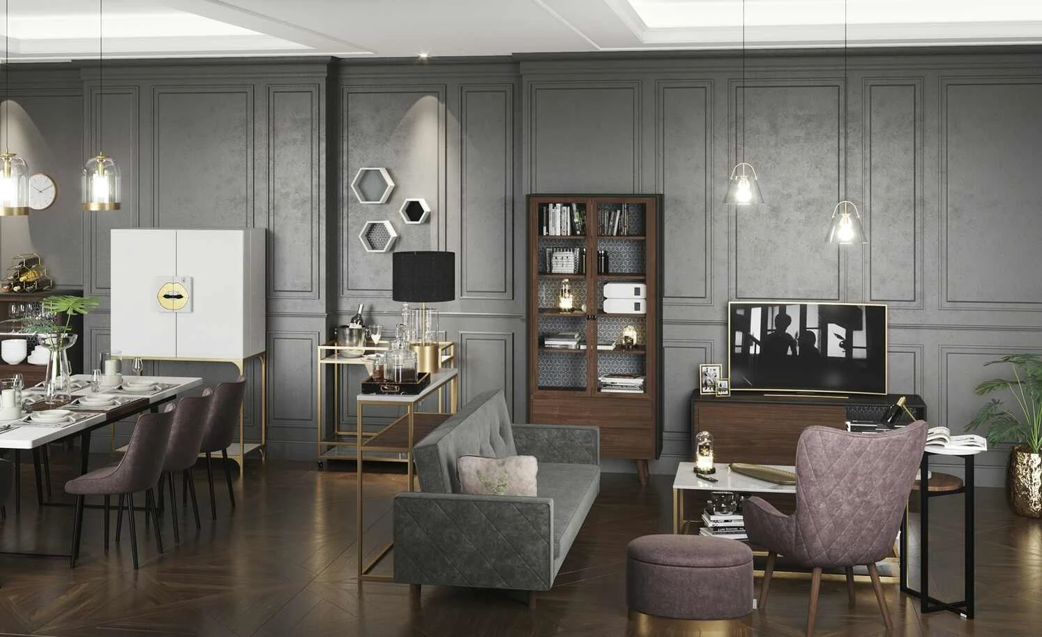 Playboy Schlafsofa Shirley | Grau 5 Playboy Schlafsofa Shirley | Grau – Bild 3