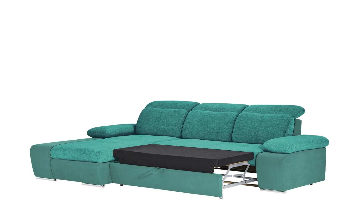 switch Ecksofa Avilla | Blau / Türkis links Erweiterte Funktion 12 switch Ecksofa Avilla | Blau / Türkis links Erweiterte Funktion – Bild 10