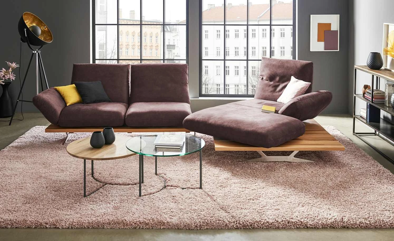 KOINOR Ecksofa Marilyn | Bordeauxrot links 3 KOINOR Ecksofa Marilyn | Bordeauxrot links